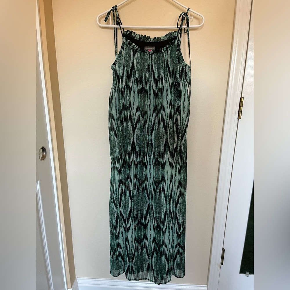 NWOT Vince Camuto Green Midi Dress XS